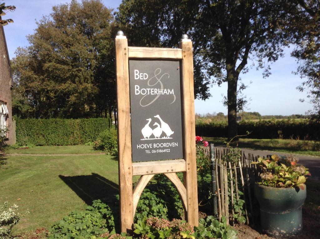 Bed and Breakfast Bed En Boterham Hoeve Boord Ven Еєрсел Номер фото